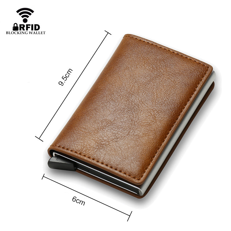 Credit Card Holder Smart Minimalist Wallet Pocket♡